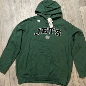 New Mens New York Jets hoodie sweatshirt size 2 XL